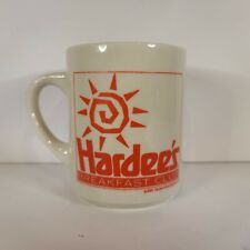 Vintage 1993 Hardee's Breakfast Club Advertising Pottery Coffee Mug VHTF picture
