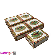Lot of 5 San Cristobal Empty Cigar Boxes #48 picture