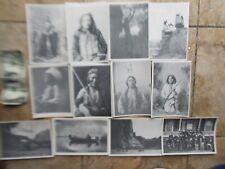 12 Nice Vintage Photos of 1800's Native American Warriors, Sitting Bull Geronomo picture