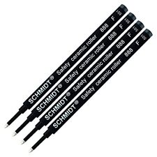 4 Pack - 888 Black Fine Rollerball Refill picture