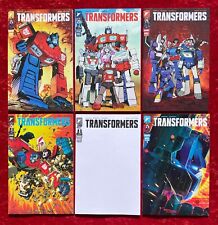Transformers #1 6 cover set, Image/Skybound, 2023; A B C D E 1:10 Arocena picture