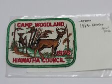 CAMP WOODLAND 1976 HIAWATHA COUNCIL 1969 - CURRENT N.Y. CP1038 picture