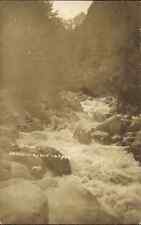 Bellington Washington WA Glacier Creek Caynon Real Photo Vintage Postcard picture