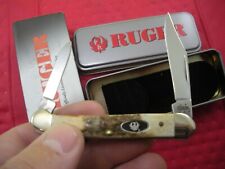 RARE CASE STAG RUGER MINI COPPERHEAD KNIFE NEVER USED IN BOX #52109X SS     D5 picture