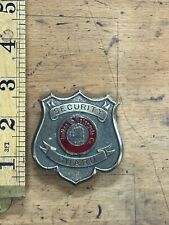 Vintage Indian Motorcycle/Motocycle Security Guard Badge picture