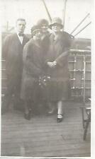 Found PHOTOGRAPH Black And White Original Snapshot VINTAGE 06 19 P picture