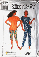 Simplicity Pattern 9669 Misses Pants in 2 Lengths & Top  Size A picture