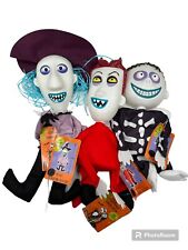 Nightmare Before Christmas Lock, Barrel and Shock Hanging Decor 2.5 ft Tall Lot picture