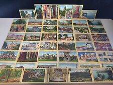 Vintage Pictorial Wonderland California Postcards - LOT of 50 picture