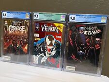 Venom: Lethal Protector #1 CGC 9.4 Qualified; Web of Venom; Symbiote Spider-man picture