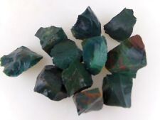 Bloodstone Rough Natural Dark Green Spattered Red Raw Rock~~~~~id4899 picture