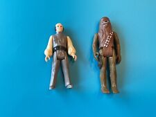VINTAGE STAR WARS ACTION FIGURES-Lot Of 2-CHEWBACCA & LOBOT picture