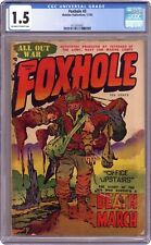 Foxhole #3 CGC 1.5 1955 4175916001 picture