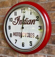 Indian Motorcycles clock.. not neon scout chief npi picture