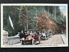 Shepperds Dell Bridge And Falls Oregon OR Columbia River Antique Postcard Photo picture