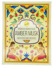 Sree Vani Indian Heritage Incense Sticks 15g - Amber Musk picture
