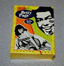 Betty Page Series Two 1991 Mother Productions. 40 (42) Card Set in Box picture