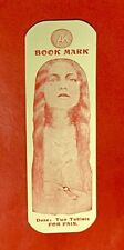 VINTAGE ANTIKAMNIA TABLETS ADVERTISING BOOKMARK-FOR CHEMICAL COMPANY St LOIS USA picture