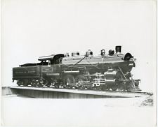 Chicago & Alton Railroad Engine No. 605 Vintage Steam Train Photo 8x10 #112 picture