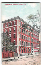 New York-Albany-Homeopathic Hospital-Antique Postcard picture