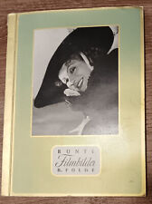 1937 Bunte Filmbilder Vintage Movie Star Trading Card Book COMPLETE SET picture