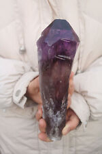 812g Natural Beautiful Amethyst Quartz Crystal Point Original Specimen Healing picture