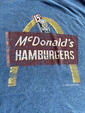 McDonald's  Hamburger  15 Cents  Apparel Collection First Edition Shirt Size M picture