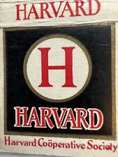 Harvard Cooperative Society Coop Matchbook Cover Cambridge MA Bookstore picture