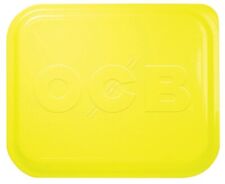 1 x Large OCB Rolling Tray Lid Cover Yellow 14 x 11, Same Day Express Shipping picture