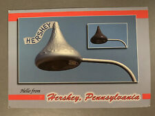 Vintage 1990s Hello From Hershey Pennsylvania Postcard Unposted Hershey’s Kiss picture