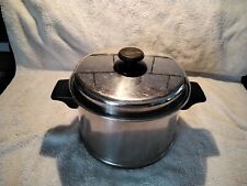 Vintage Lifetime Cookware 18-8 Stainless Steel 3 Qt Stock Pot Sauce Pan With Lid picture