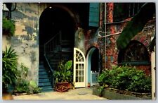 New Orleans, Louisiana LA - Brulatour Courtyard - Vintage Postcard - Unposted picture