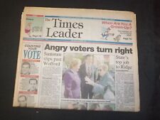 1994 NOVEMBER 9 WILKES-BARRE TIMES LEADER - ANGRY VOTERS TURN RIGHT - NP 7566 picture