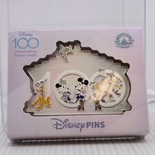 B1 Disney 100 Parks LE Pin Mini Jumbo Castle Mickey Minnie Pluto Goofy Donald picture