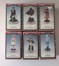 1993 NOVELINO Dickens A Christmas Carol Full Set 6 Figures w/Boxes and Tags picture