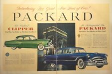 Packard Clipper Quality Cars Arc De Triomphe Paris Vintage Print Ad 1953 picture