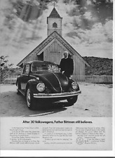 1969 Volkswagen Beetle  print ad 