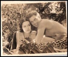 Maureen O'Sullivan + Johnny Weissmuller Tarzan the Ape Man 1932 ORIG Photo 705 picture