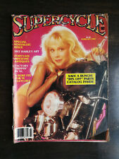 SuperCycle February 1983 Jack Knight 1917 Harley Davidson Centerfold 1023 picture