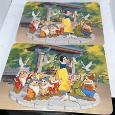 Vintage 1990s Disneyland Snow White Grotto Jumbo Postcard Wishing Well Disney picture