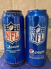 Pepsi 2 Different 16oz NFL commemorative Soda Cans picture