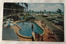 Azure Tides Hotel Cour Lido Beach, Sarasota, Florida. Postcard (E2) picture