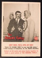 1964 Donruss The Addams Family Card #20 “Don't Move You'll Spoil My Shot” picture