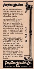 1967 Traction Masters Shocks Los Angeles California VTG Magazine Print Ad 3x5 picture