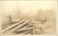 Antique RPPC Flood of 1936 Holyoke Dam Bursts Massachusetts MA DISASTER picture