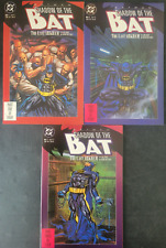BATMAN SHADOW OF THE BAT #1 2 3 (1992) 1ST APPEARANCE VICTOR ZSASZ & AMYGDALA picture