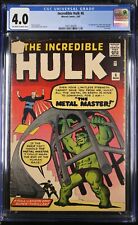Incredible Hulk #6 (Mar 1963, Marvel Comics) CGC 4.0 VG | 4391144009 picture