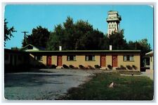 c1960 Irish Hills Motel Restaurant Heart Irish Hills Onsted Michigan MI Postcard picture