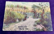 1910 Postcard Scenery Near RACINE, OHIO OH Split Back Postcard  picture