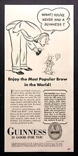 1938 Never Had a Guinness Beer? art 